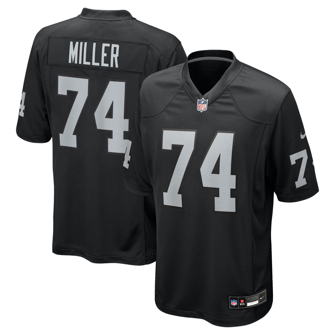 Kolton Miller Las Vegas Raiders Black Game Jersey