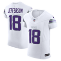 Justin Jefferson Minnesota Vikings White Alternate Vapor F.U.S.E. Elite Player Jersey