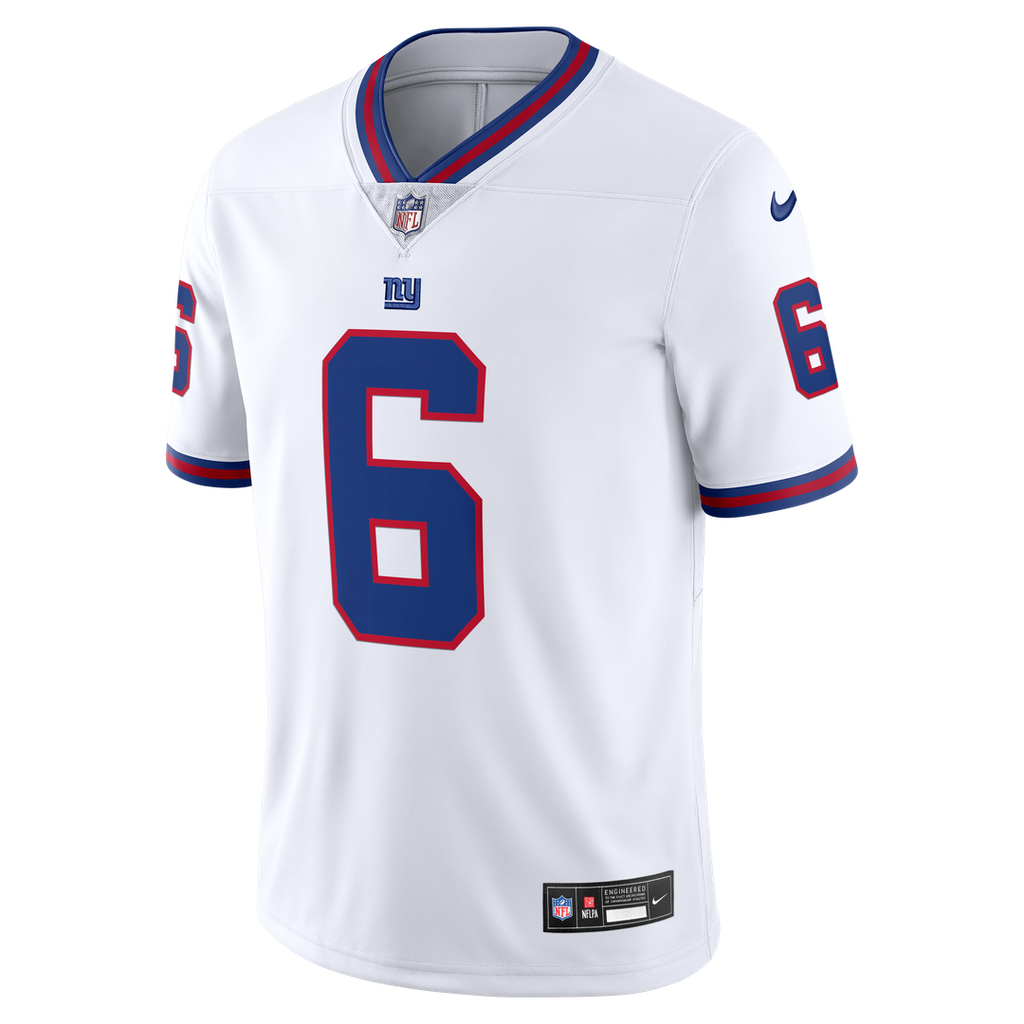 Jaxson Dart New York Giants Royal Legacy Vapor Untouchable Stitched Limited Jersey