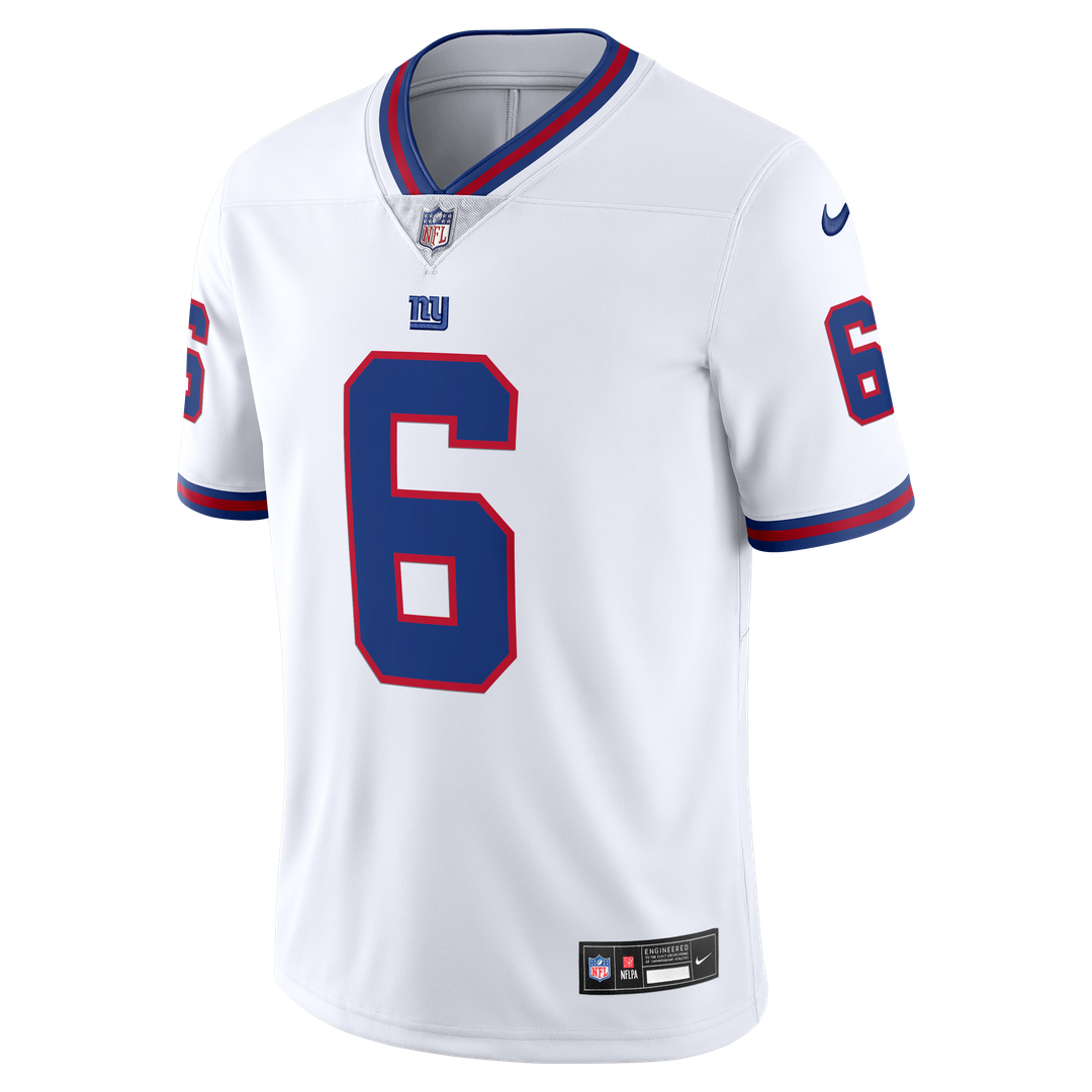 Jaxson Dart New York Giants Royal Legacy Vapor Untouchable Stitched Limited Jersey