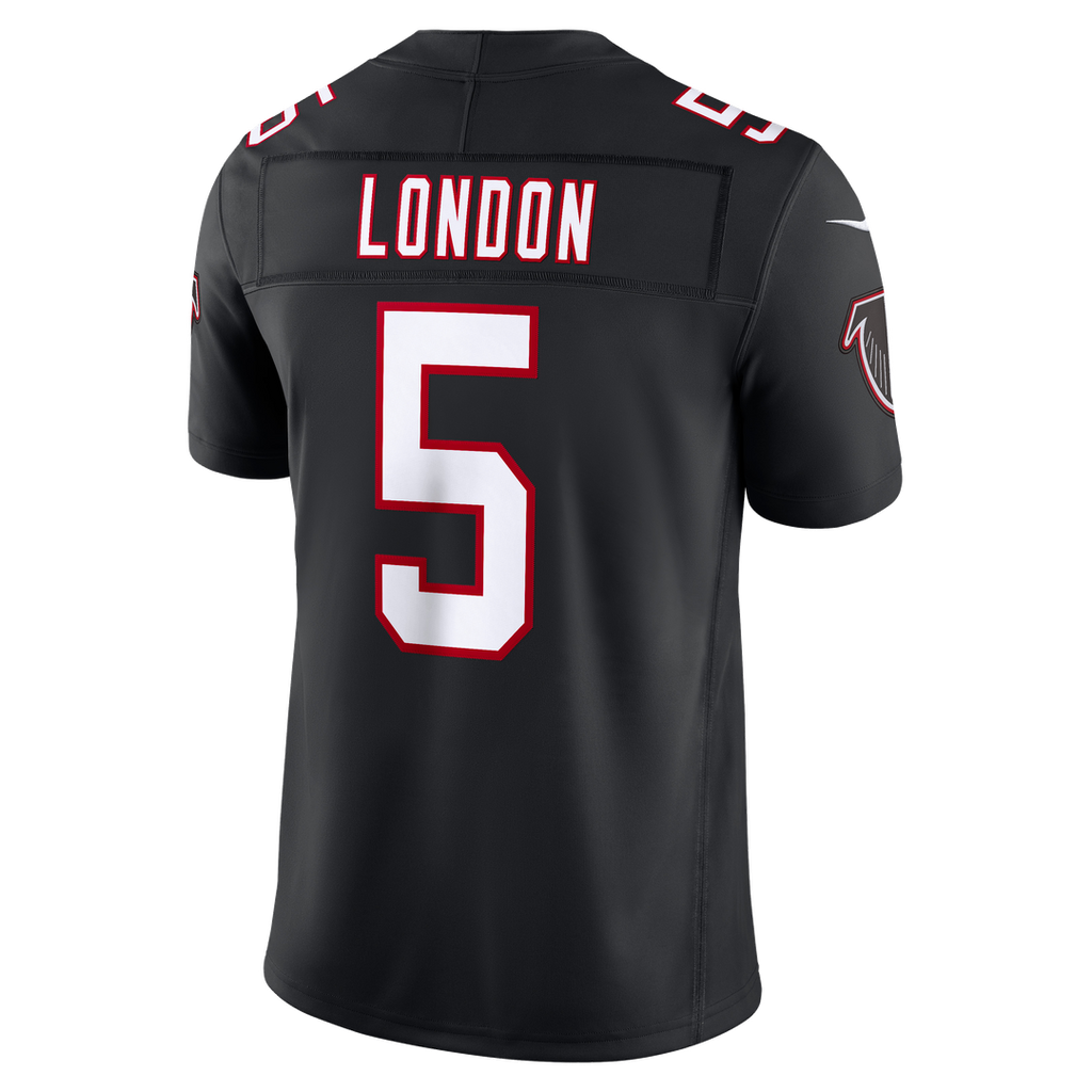 Drake London Atlanta Falcons Red Team Vapor F.U.S.E. Stitched Limited Jersey
