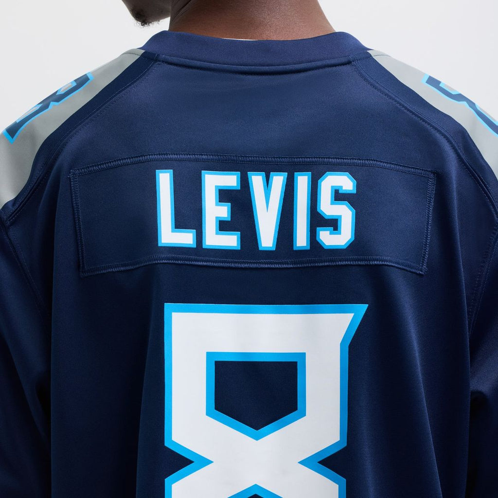 Will Levis Tennessee Titans Navy Game Jersey