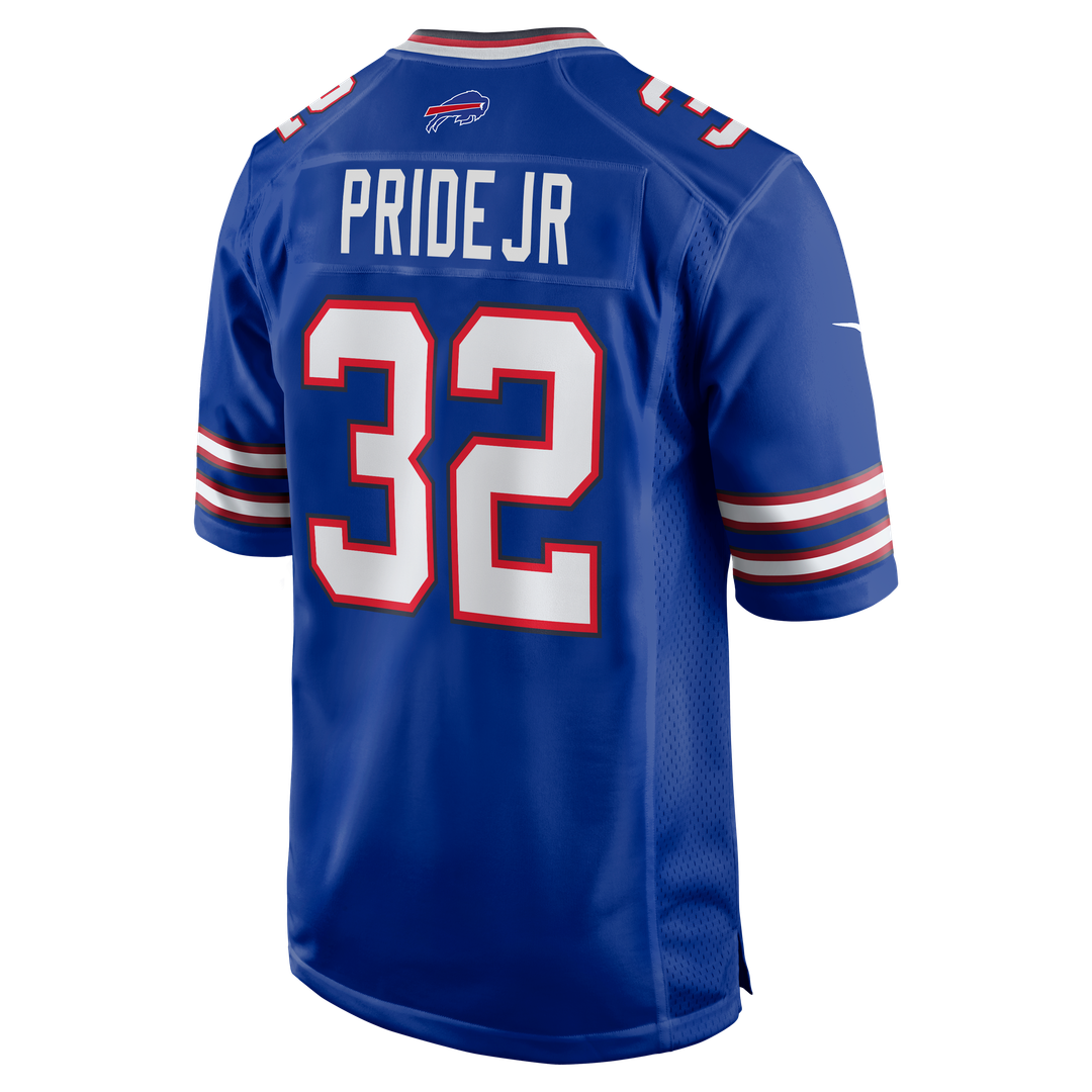 Toriano Pride Jr. Buffalo Bills Royal Team Game Jersey