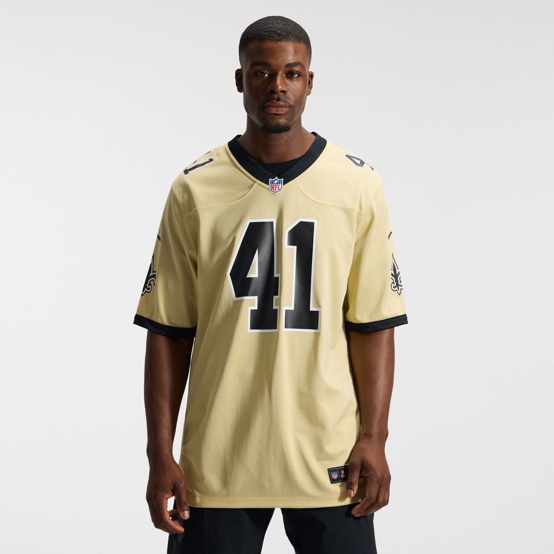 Alvin Kamara New Orleans Saints White Alternate Game Jersey