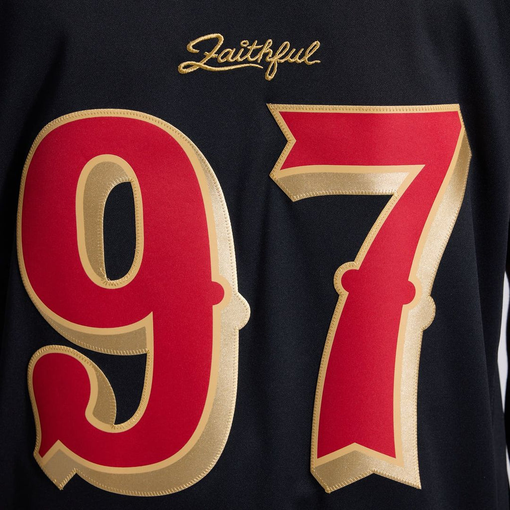 Nick Bosa San Francisco 49ers Black Rivalries Collection Stitched Limited Jersey