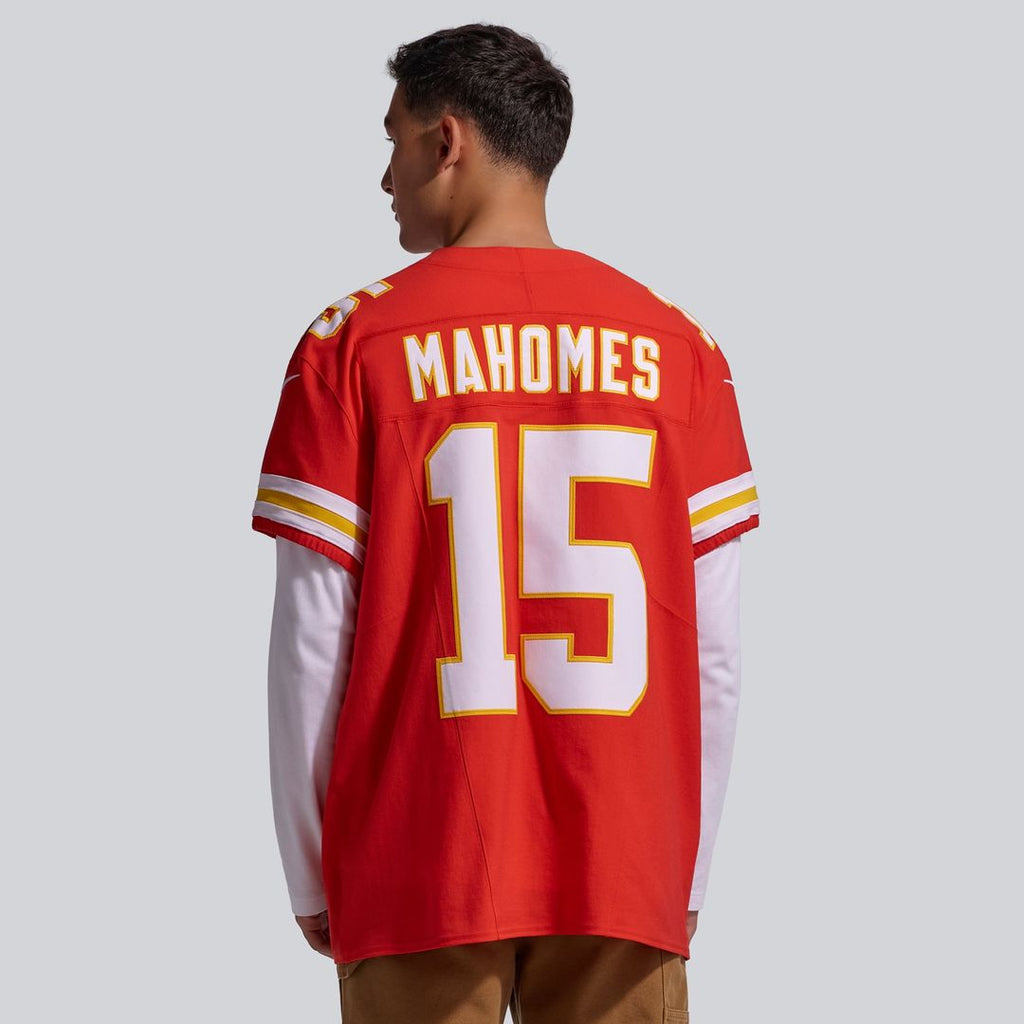 Patrick Mahomes Kansas City Chiefs Red Team Vapor F.U.S.E. Elite Jersey