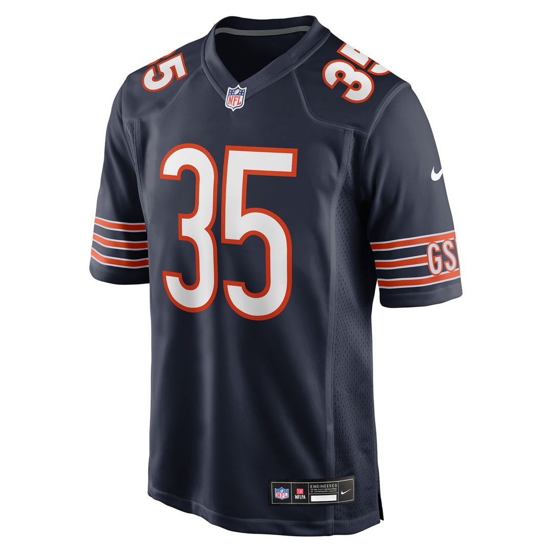 Deion Hankins Chicago Bears Navy Team Game Jersey