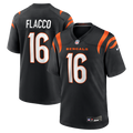 Joe Flacco Cincinnati Bengals Black Team Game Jersey