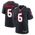 Reed Blankenship Houston Texans Navy Team Game Jersey