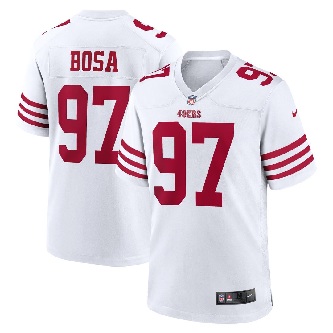 Nick Bosa San Francisco 49ers White Player Game Jersey