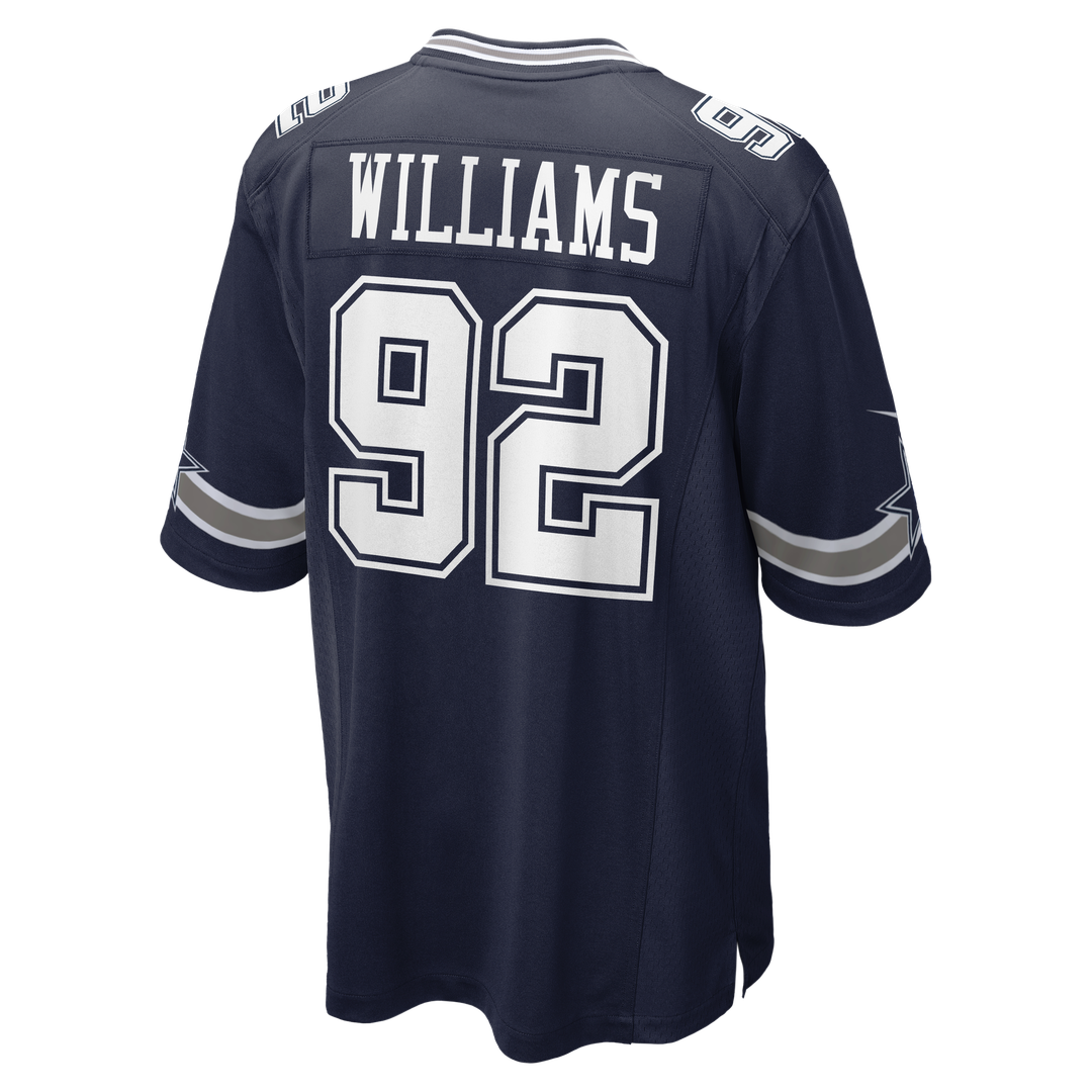 Quinnen Williams Dallas Cowboys White Game Jersey