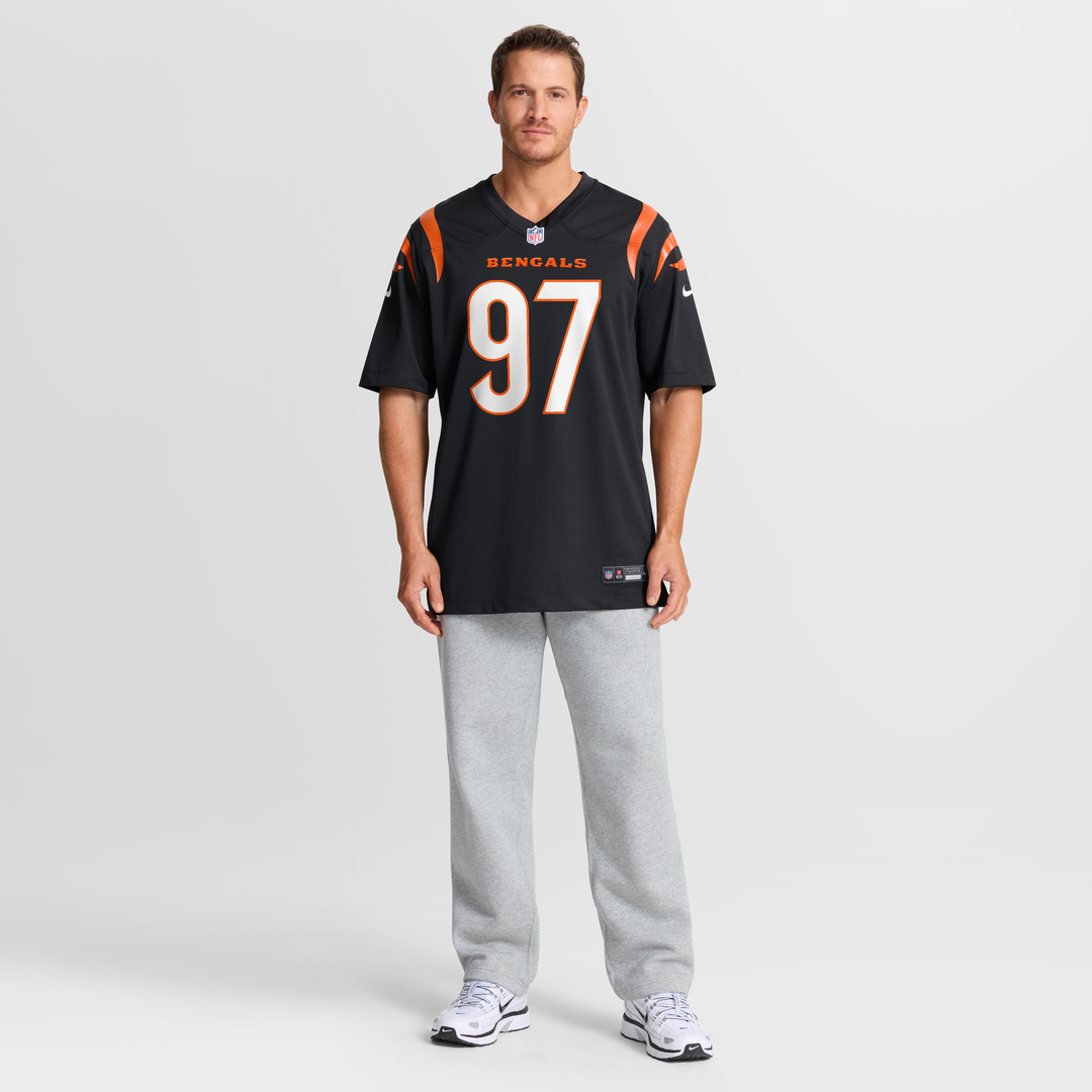 Shemar Stewart Cincinnati Bengals Black Team Game Jersey