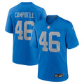 Jack Campbell Detroit Lions Blue Alternate Game Jersey