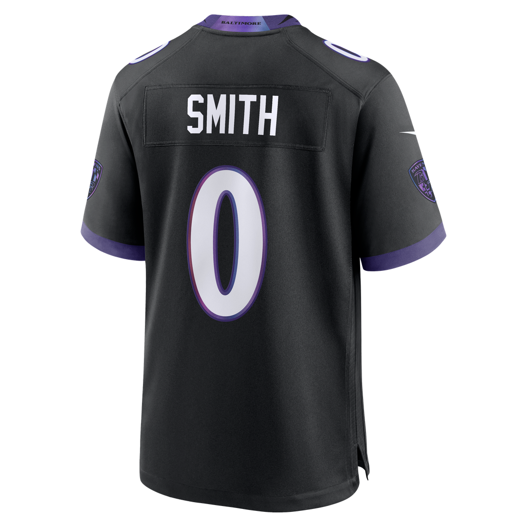 Roquan Smith Baltimore Ravens Purple Alternate Game Jersey