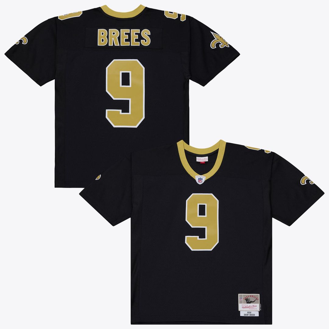 Drew Brees New Orleans Saints Black 2009 Legacy Jersey