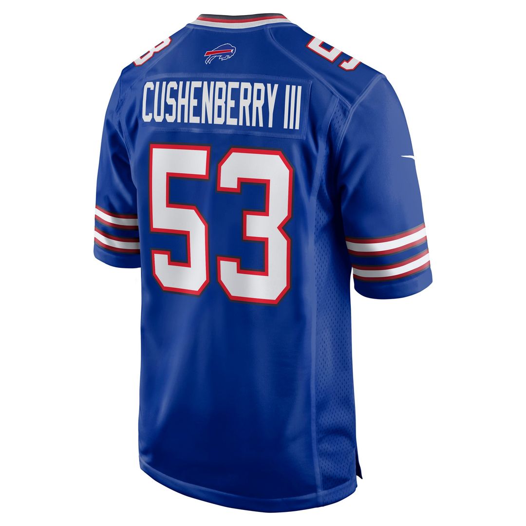 Lloyd Cushenberry III Buffalo Bills Royal Team Game Jersey
