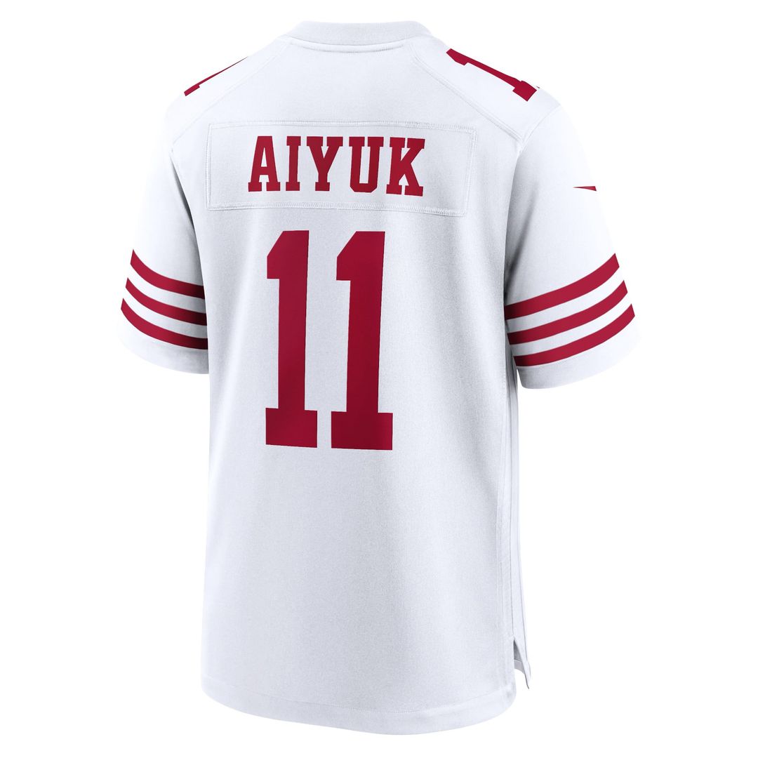 Brandon Aiyuk San Francisco 49ers Scarlet Team Player Game Jersey