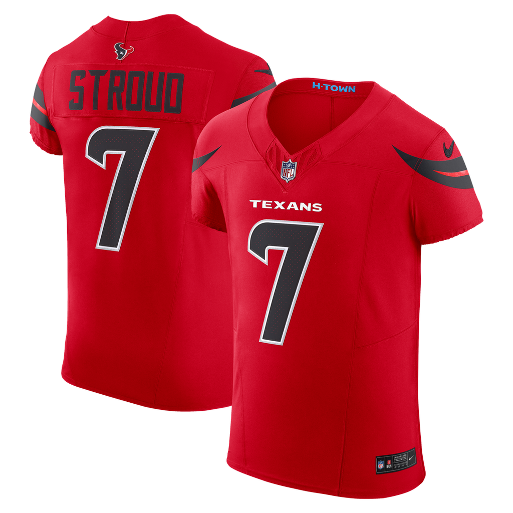 C.J. Stroud Houston Texans Red Alternate Vapor F.U.S.E. Elite Jersey