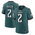Tariq Woolen Philadelphia Eagles Midnight Green Team Game Jersey