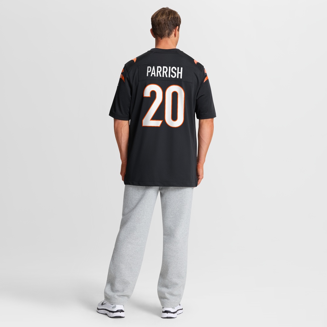 Lemar Parrish Cincinnati Bengals Black Team Retired Game Jersey