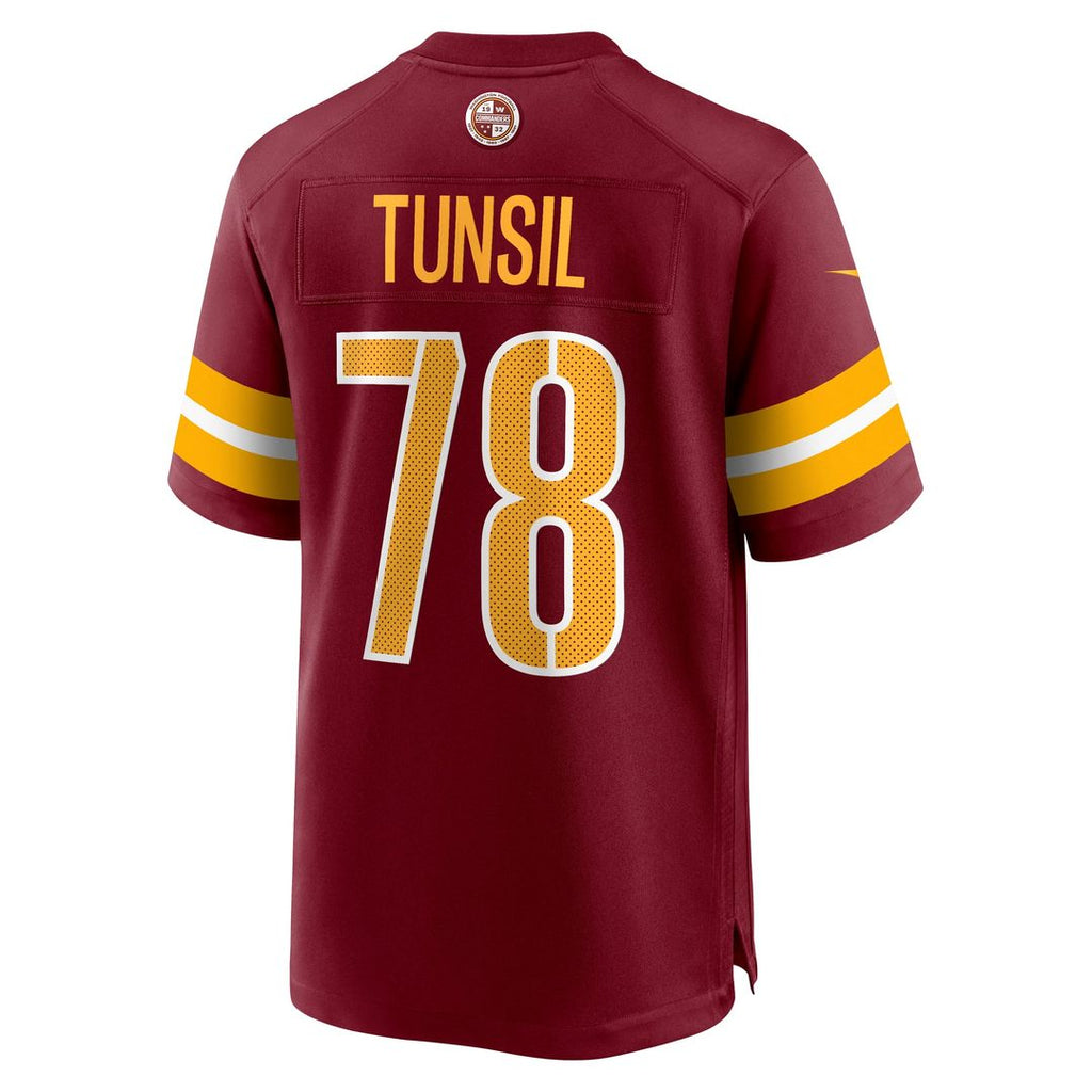 Laremy Tunsil Washington Commanders Burgundy Team Game Jersey