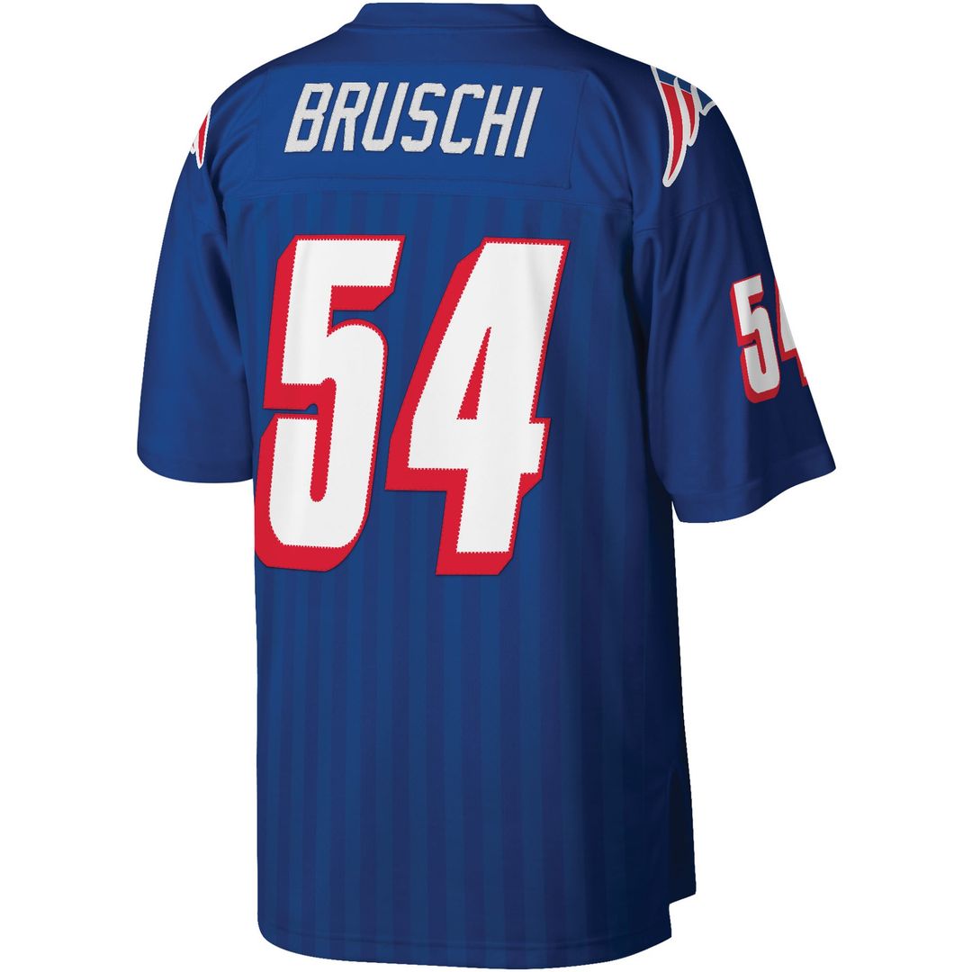 Tedy Bruschi New England Patriots Royal Legacy Replica Jersey