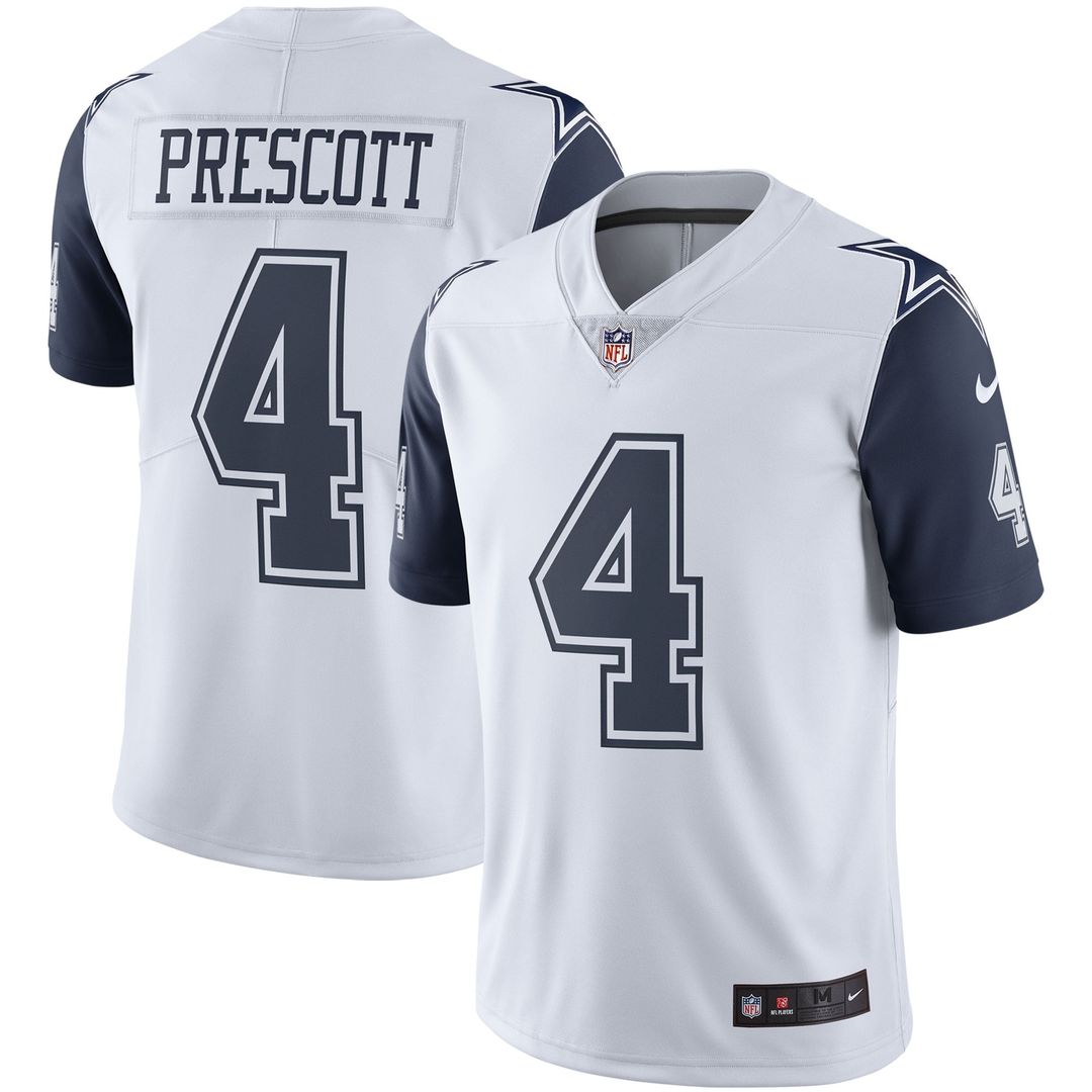Dak Prescott Dallas Cowboys Navy Vapor Limited Player Jersey