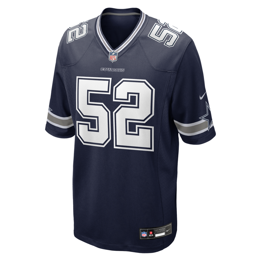Tyler Booker Dallas Cowboys Navy Team Game Jersey