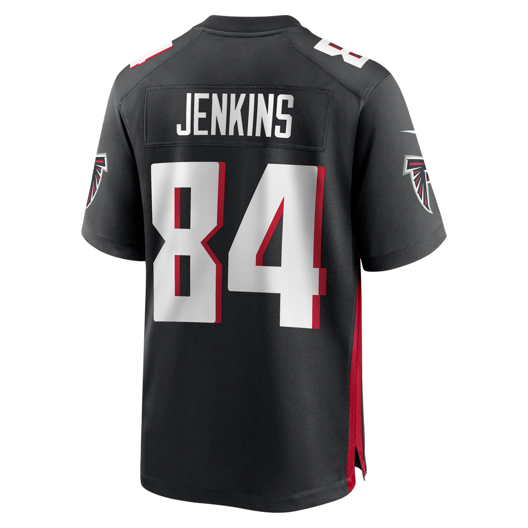 Alfred Jenkins Atlanta Falcons Black Game Retired Player Jersey