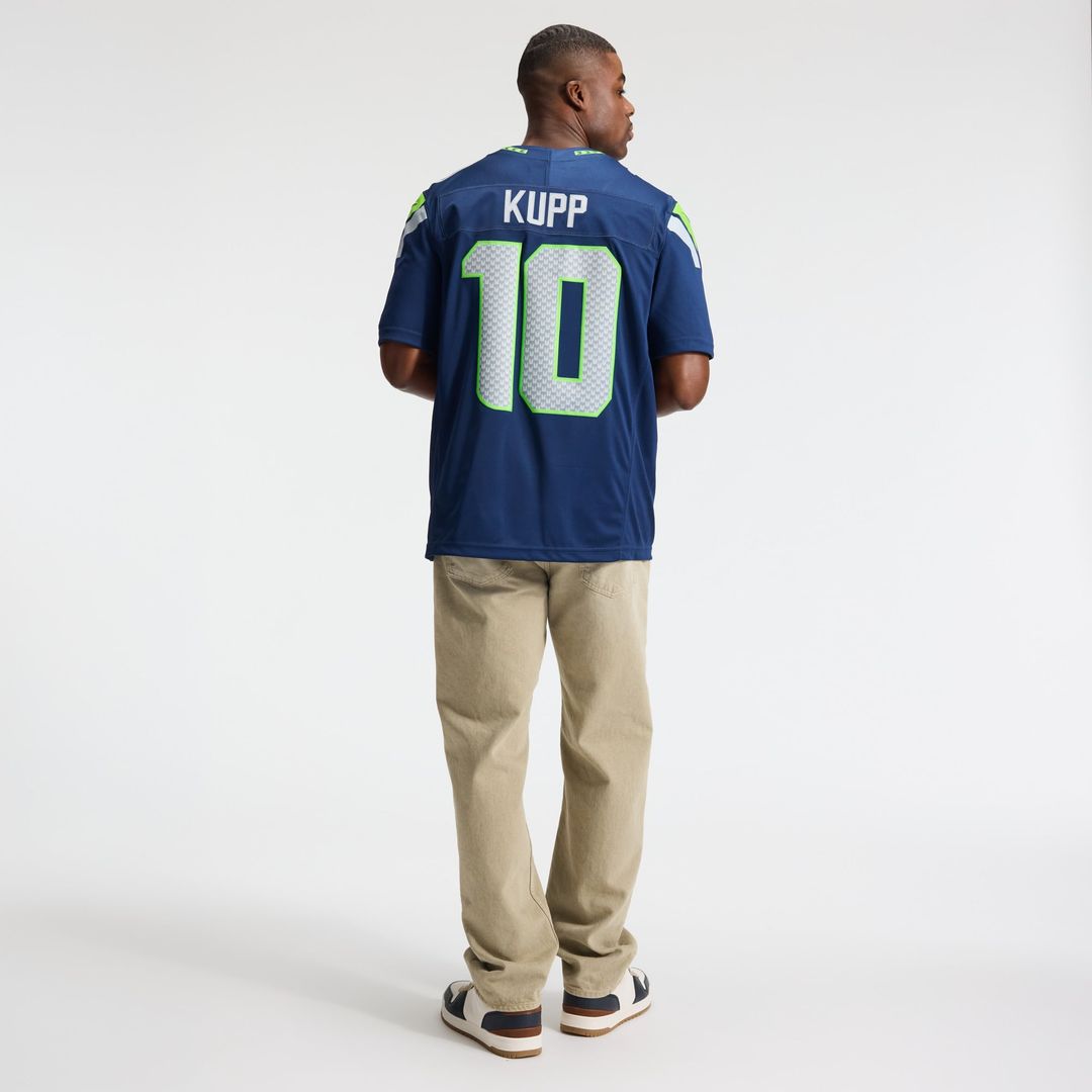 Cooper Kupp Seattle Seahawks College Navy Team Vapor F.U.S.E. Stitched Limited Jersey