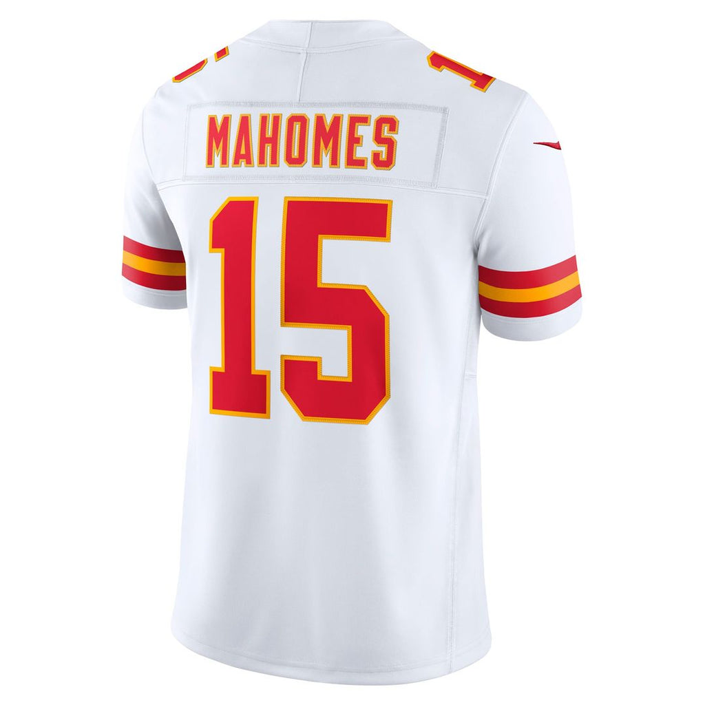 Patrick Mahomes Kansas City Chiefs White Vapor F.U.S.E. Stitched Limited Jersey