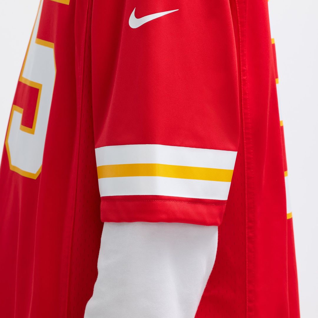 Chris Jones Kansas City Chiefs Red Game Jersey