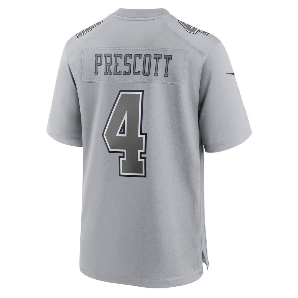 Dak Prescott Dallas Cowboys Gray Atmosphere Fashion Game Jersey