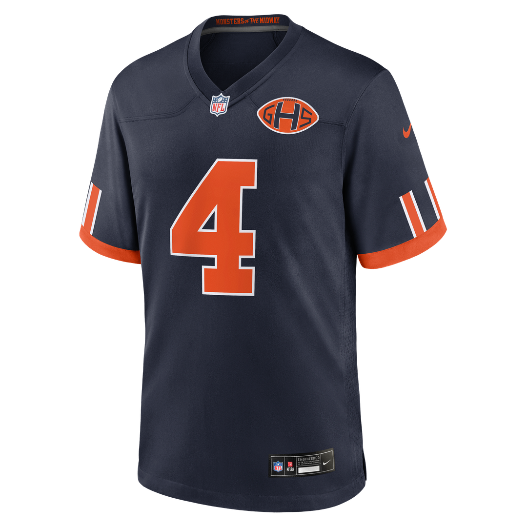 D'Andre Swift Chicago Bears Navy 2026 Rivalries Collection Game Jersey
