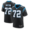 Taylor Moton Carolina Panthers Black Team Game Jersey
