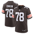Jack Conklin Cleveland Browns Brown Team Game Jersey