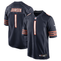 Jaylon Johnson Chicago Bears Navy Game Jersey