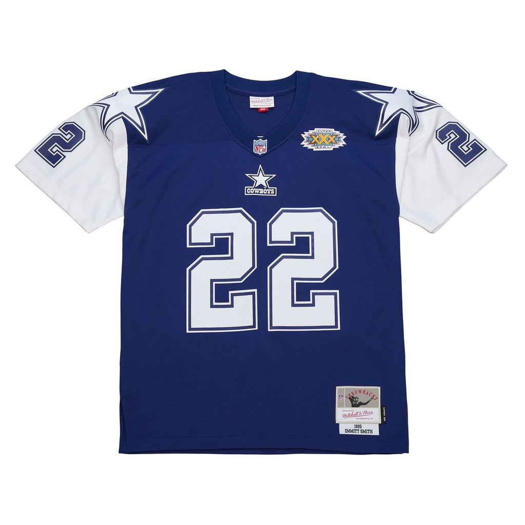 Emmitt Smith Dallas Cowboys Navy 1995 Legacy Replica Jersey