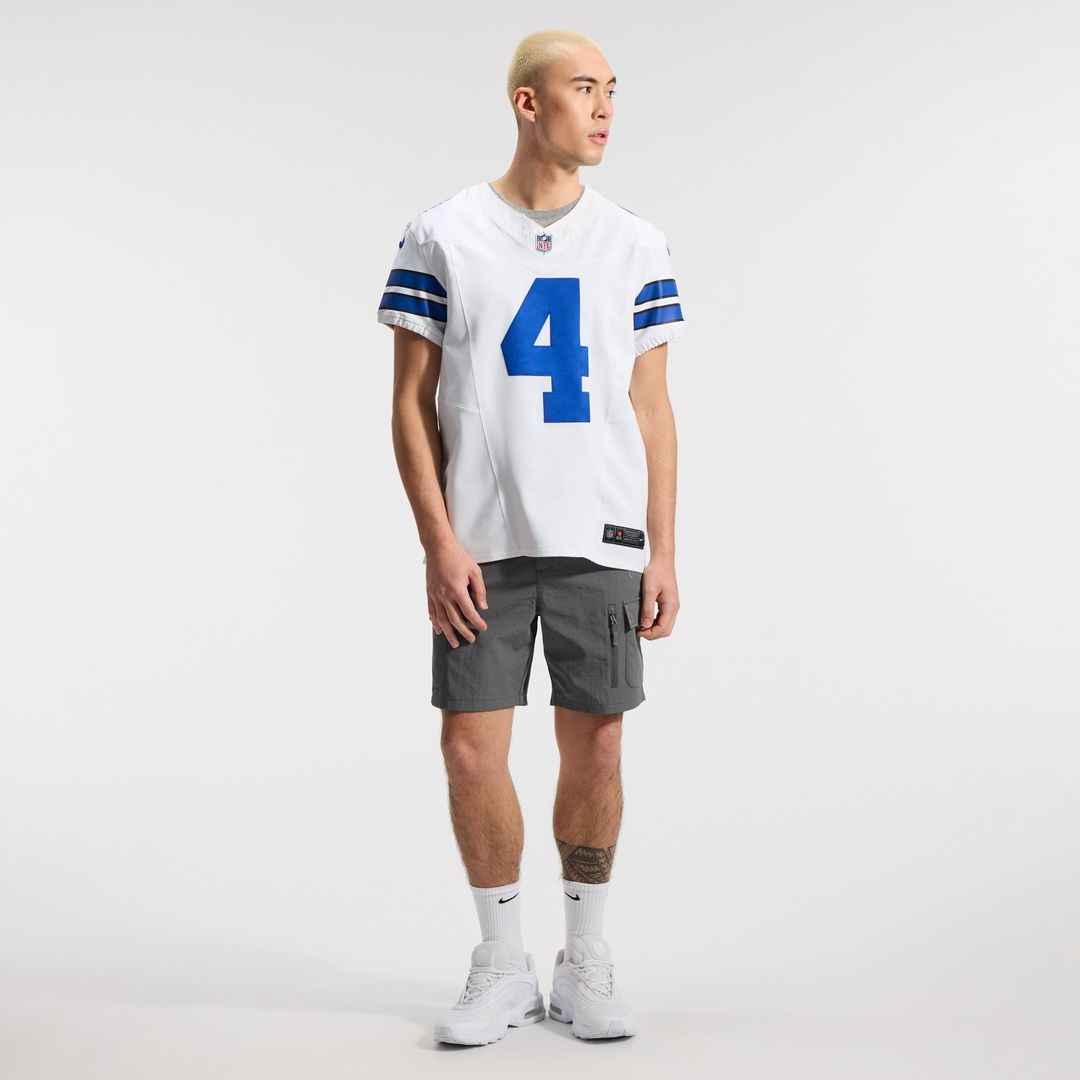 Dak Prescott Dallas Cowboys White Vapor F.U.S.E. Elite Jersey