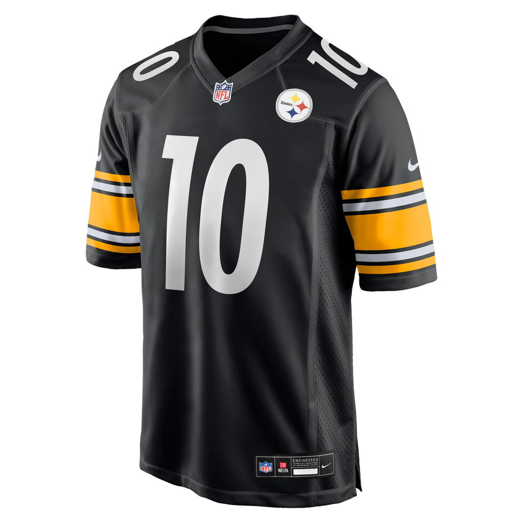 Roman Wilson Pittsburgh Steelers Black Game Player Jersey
