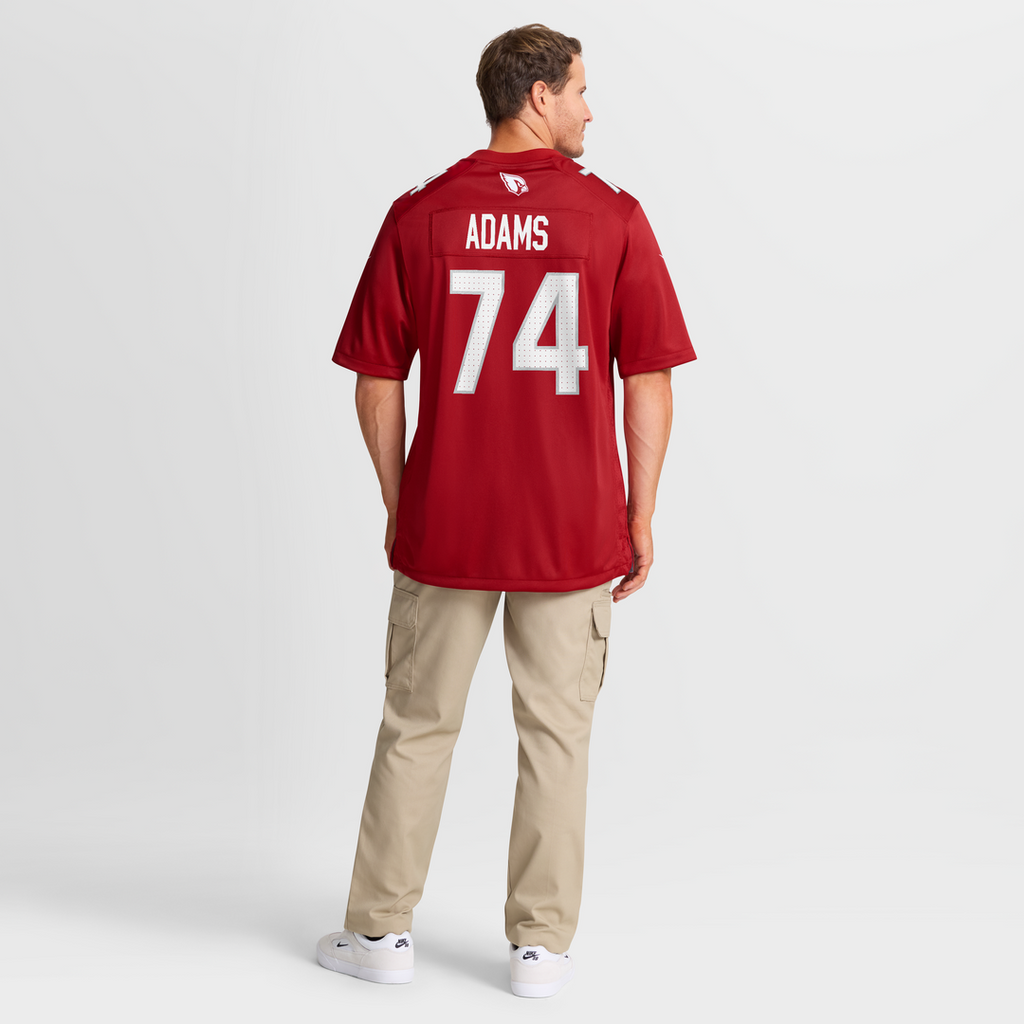 Isaiah Adams Arizona Cardinals Cardinal Team Game Jersey