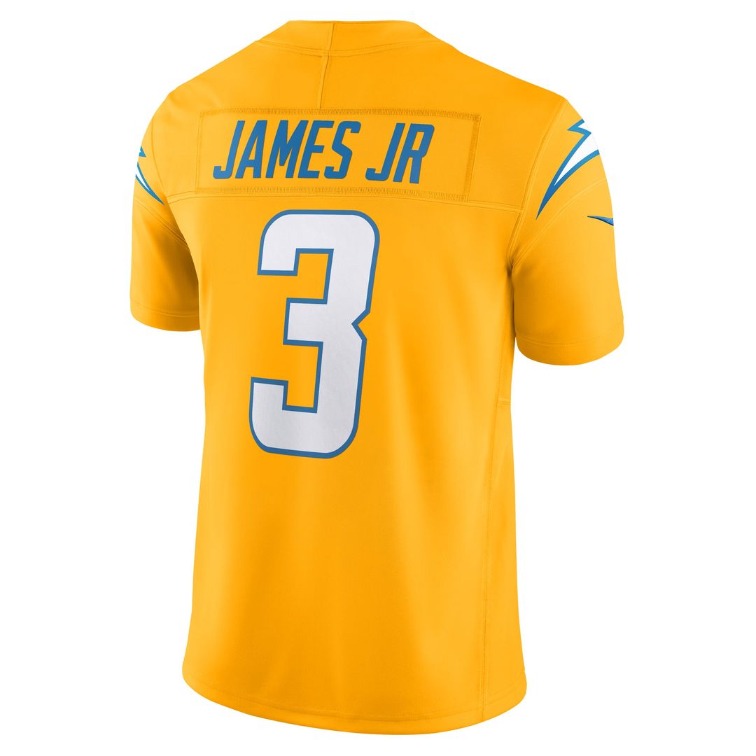 Derwin James Jr. Los Angeles Chargers Gold Alternate Charger Power Vapor F.U.S.E. Limited Jersey