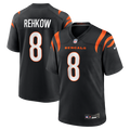 Ryan Rehkow Cincinnati Bengals Black Game Jersey