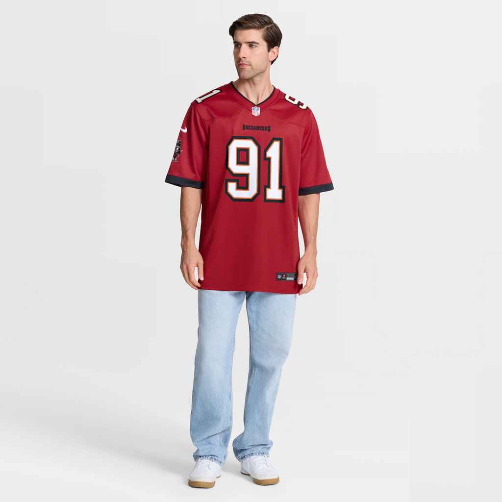 A'Shawn Robinson Tampa Bay Buccaneers Red Team Game Jersey