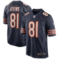 Doug Atkins Chicago Bears Navy Game Retired Player Jersey