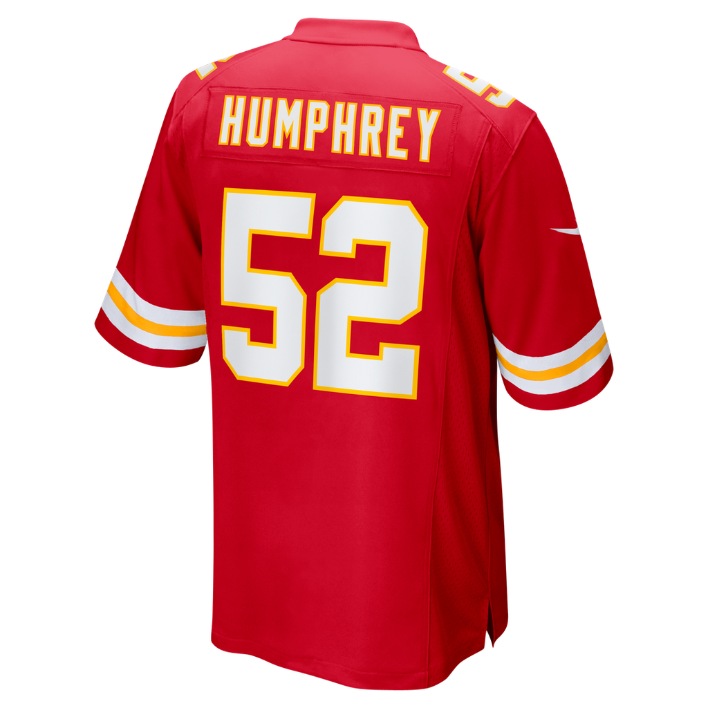 Creed Humphrey Kansas City Chiefs Red Game Jersey
