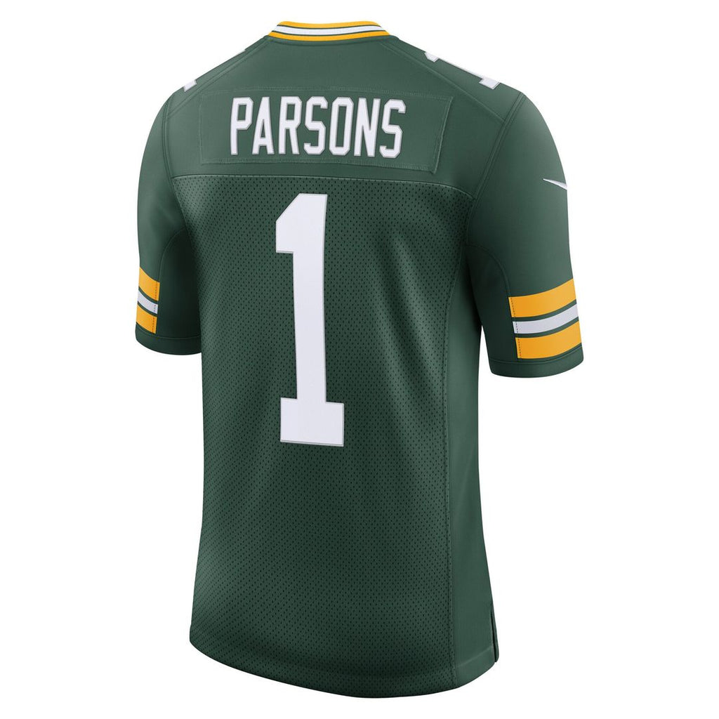 Micah Parsons Green Bay Packers Green Vapor Untouchable Stitched Limited Jersey