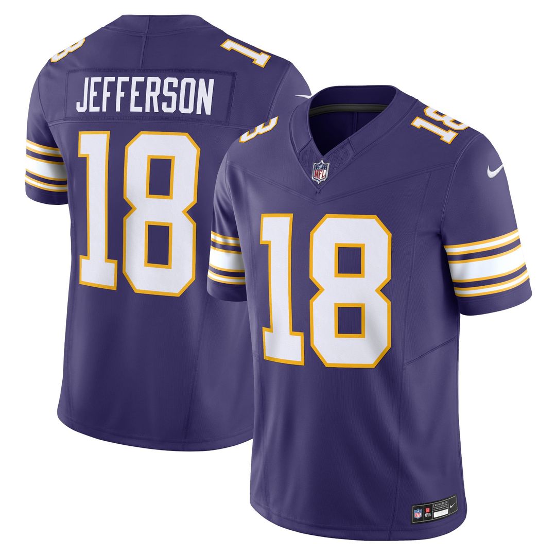 Justin Jefferson Minnesota Vikings White Vapor F.U.S.E. Limited Jersey