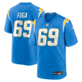 Josh Fuga Los Angeles Chargers Powder Blue Team Game Jersey