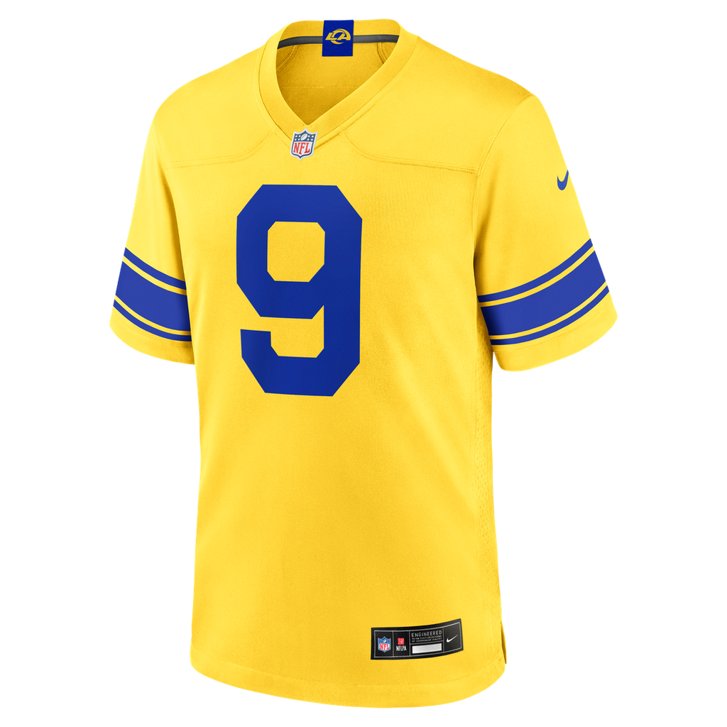 Matthew Stafford Los Angeles Rams Classic Sol Game Jersey